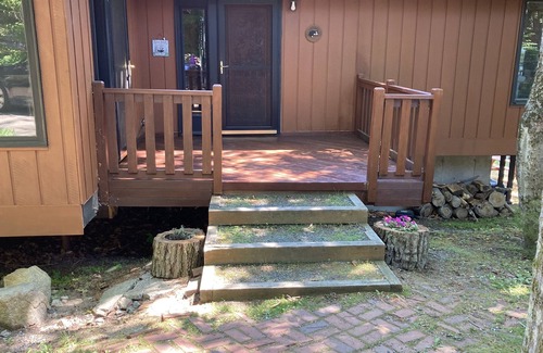 Moultonborough Casa | Amazing Waterfront Alquiler Lake Winnipesaukee NH En la isla de Bridged
