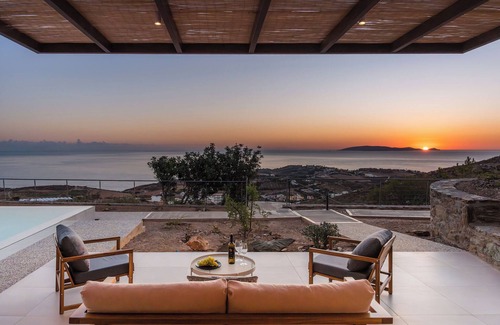 Agia Pelagia Villa | Amberoza Villa III, Unwind in Sun-Kissed Luxury with Endless Sea Views