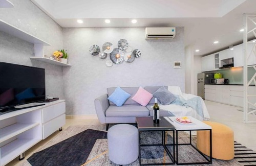 District 9 Apartamento | AmbiHOME 2BR 2WC glamour river-view Masteri Thao Dien T4