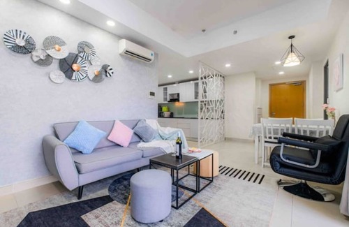 District 9 Apartamento | AmbiHOME 2BR 2WC glamour river-view Masteri Thao Dien T4