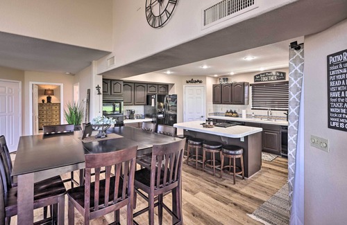 Bullhead City Casa | Amenity-Packed Home w/ Hot Tub & River Views!