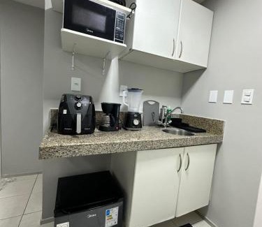 Ponta do Farol Apartamento | American Flat - Ponta Dareia na Melhor Localização da Cidade com Estacionamento Grátis