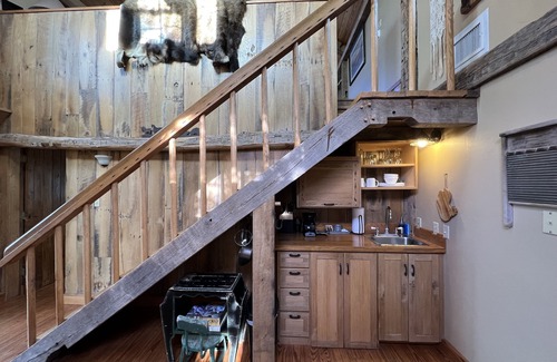 Fredericksburg Cabina | Cabaña Amish en Wolf Creek Guest Ranch