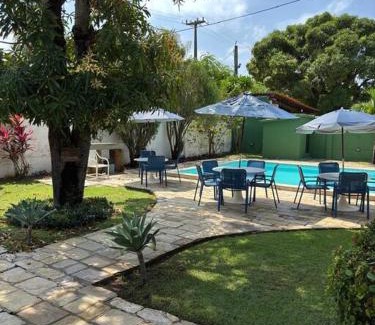 Pontal de Serrambi Casa | Ampla casa de 3 quartos com piscina