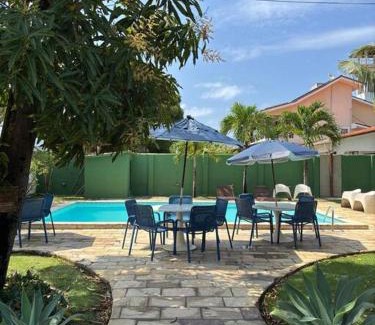Pontal de Serrambi Casa | Ampla casa de 3 quartos com piscina