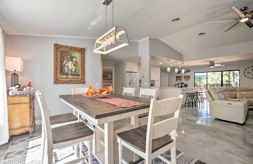 St. Augustine Cabaña | 'An Acre Paradise' Home w/ Hot Tub in St Augustine