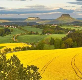 Berthelsdorf Apartamento | An-der-Bastei-I-Mit-Garten