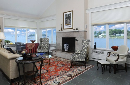 Stony Creek Casa | An Elegant and Secluded Home Overlooking Long Island Sound and Thimble Islands