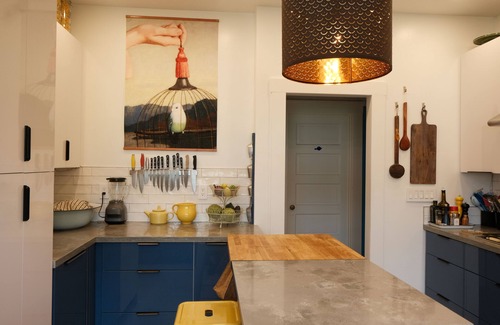 North Berkeley Casa | An elegant Craftsman's house with a modern garden studio and a huge backyard