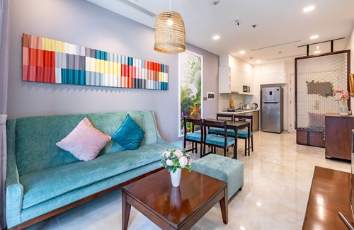 Ben Nghe Apartamento | AN HOME ofrece un hogar lejos de casa, ubicado en el centro de Vinhomes Golden River