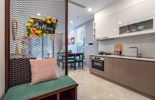 Ben Nghe Apartamento | AN HOME ofrece un hogar lejos de casa, ubicado en el centro de Vinhomes Golden River