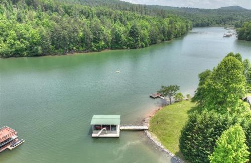 Blairsville Casa | Anchors Away - Lake Nottely - Blairsville GA - Hot Tub, Private Dock, Fire Pits, and Stunning Lake Views at Lake Nottely