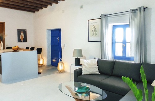 Andros Apartamento | Ancient Stone House Renovated - View of Felos Valley, Seal Mountains and Sunsets