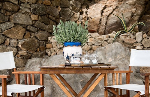 Houlakia Apartamento | Anerousses Mykonian Casas tradicionales