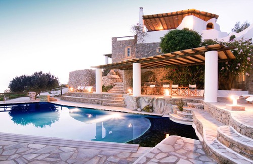 Houlakia Apartamento | Anerousses Mykonian Casas tradicionales