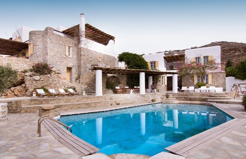 Houlakia Apartamento | Anerousses Mykonian Casas tradicionales