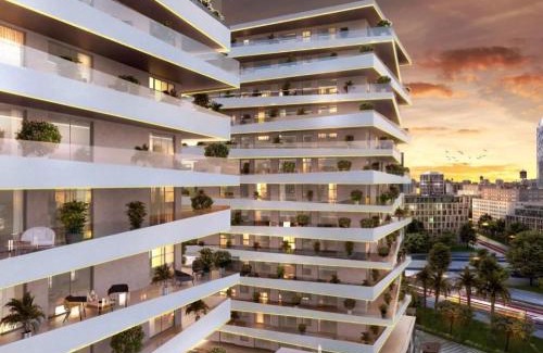 Casablanca Apartamento | Anfa Park luxury accommodation with pool view and a balcony