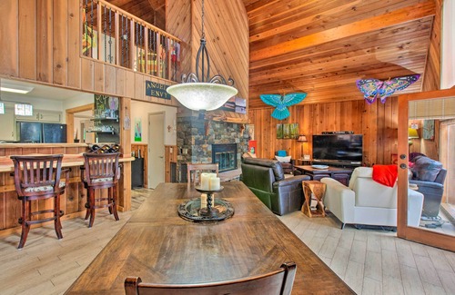 Angel Fire Cabina | Angel Fire Cabin: Hot Tub, Fire Pit & Trail Access