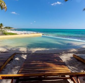Villa Juarez Apartamento | Angelina 28 Beachfront and Family Apartments - Modern and Relaxing Long Stays - 20 min from Cancun Airport