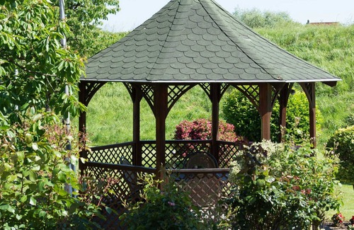 Gruenerdeich Apartamento | Ankerplatz Ferienwohnung / Gartenblick - Fewo Gartenblick