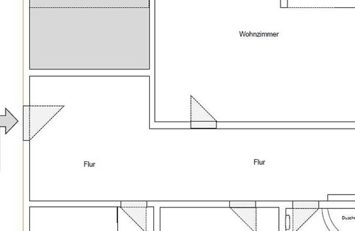 Gruenerdeich Apartamento | Ankerplatz Ferienwohnung / Gartenblick - Fewo Gartenblick