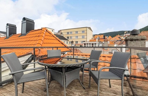 Bergen City Centre Apartamento | Anno 1645 | Private roof terrace & Easy Check-In