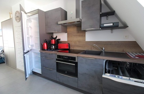 Hardelot-Plage Apartamento | Annonce Professionnelle. Agréable Logement en Duplex, Pour 4 Pers, Terrasse Sud, Wifi