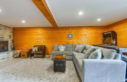 Waupaca Casa | Antiquing and Fishing Riverfront Waupaca Home!