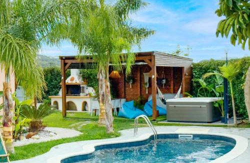 Petaloudes Villa | Antonakis Villa Rhodes Private Pool & Jacuzzi Retreat