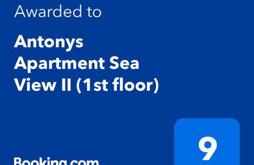 Livadi Apartamento | Antonys Apartment Sea View II (1st floor)