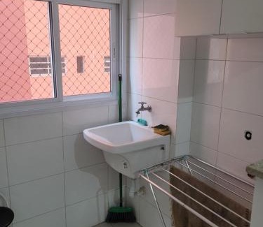 Jose Menino Apartamento | Apê 50 metros da praia com wifi e garagem