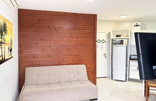 Ponta das Canas Apartamento | Apê em Ponta das Canas - 40m do mar - NDI003