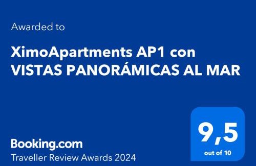 Oliva Apartamento | AP-1 XimoApartments con VISTAS PANORÁMICAS AL MAR