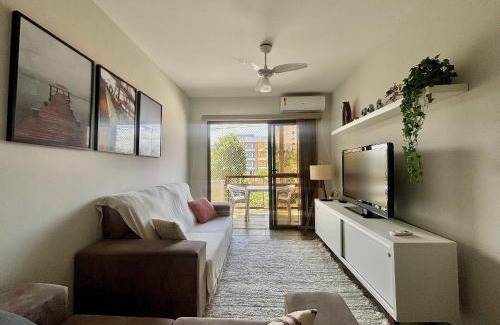 Barra da Lagoa Apartamento | Ap 22 Charmoso e confortável 2 quartos c/AC