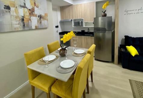 Jardim Aeroporto Apartamento | Ap 4 pessoas Aeroporto Congonhas com Ar condicionado