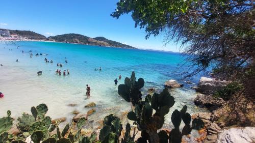 Prainha Apartamento | AP Beira Mar, Vista Mar, Garagem, 2 quartos, Prainha, Arraial do Cabo