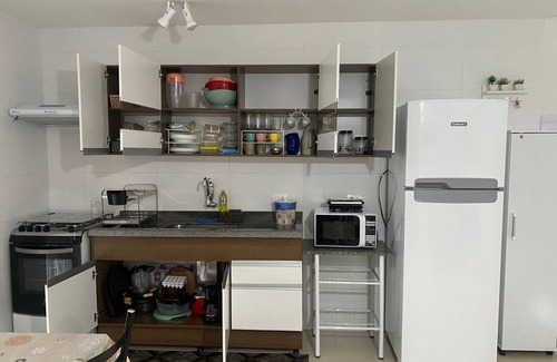 Umuarama Apartamento | Ap. central area of Ubatuba: Gourmet Balcony, Swimming pool, air conditioning and wi-fi