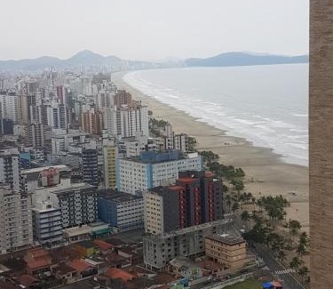 Mirim Apartamento | Ap pé na areia frente praia Costa do sol