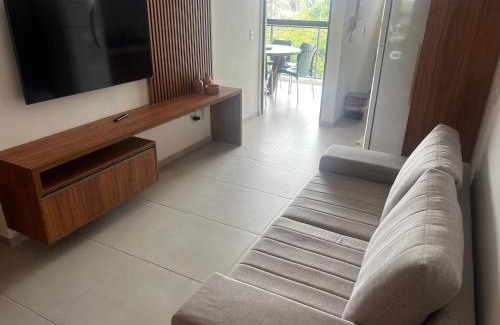 Barra de Sao Miguel Apartamento | AP quarto/sala com varanda ampla