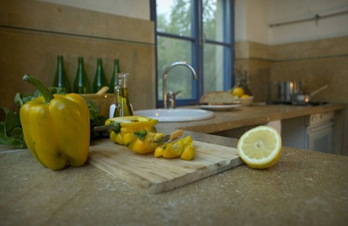 Collesanto Apartamento | Apartamento La Grapo con piscina en Villa La Rogaia, Umbria, LagoTrasimeno