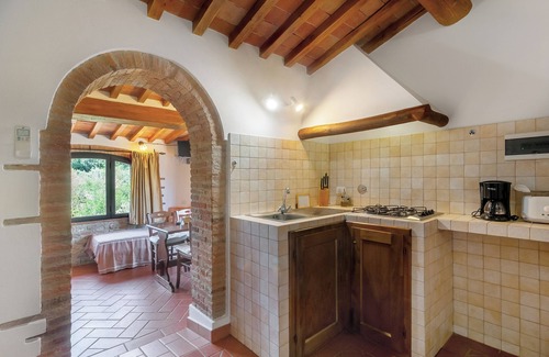 Mercatale Val di Pesa Apartamento | Apartamento 'Cavallo Flat' con vistas a la montaña, Wi-Fi y aire acondicionado