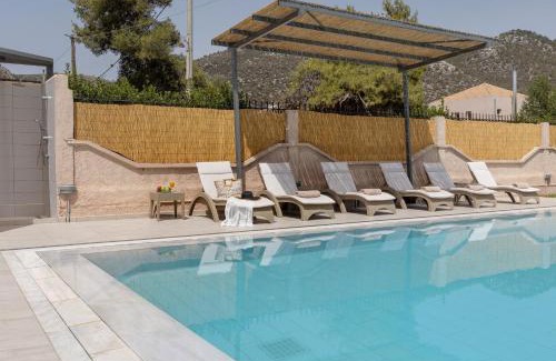Nea Makri Villa | Apanemi Villa-Private Pool