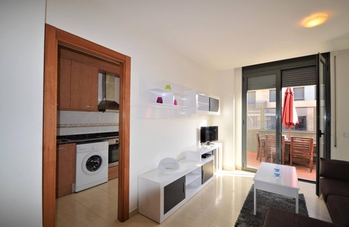 Sant Pere Pescador Apartamento | Apto Delicies bx 1- Barbacoa, A/A, jardín y piscina comunitarios.