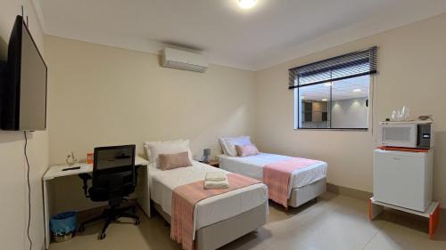 Parque Taquaral Apartamento | Apart Hotel Bena Taquaral próx a Lagoa do Taquaral