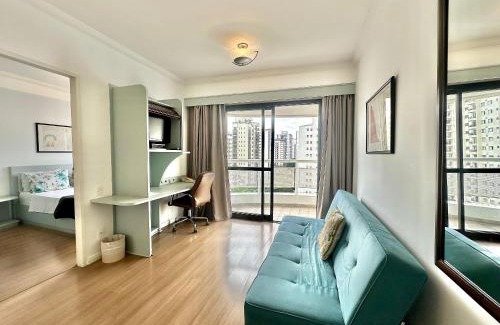 Indianopolis Apartamento | Apart-Hotel Próximo Metrô c/garagem UH 1011