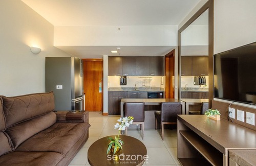 Setor Hoteleiro Sul Apartamento | Apart in a Condo With a Pool in Asa Sul Bhe0405