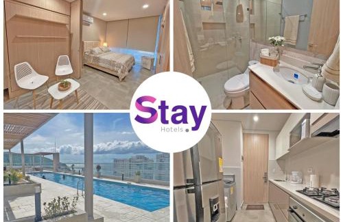El Rodadero Apartamento | Apart Suítes Stay Playa Salguero - El Rodadero - Santa Marta