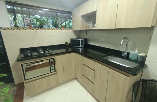 El Poblado Apartamento | Aparta Hotel Campestre para 5H Poblado San Lucas apt 112