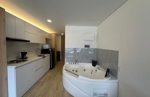 Chia Apartamento | Apartaestudio con Jacuzzi privado y vista a las montanas!