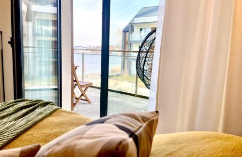 Ostroda Apartamento | Apartament ŻURAW z widokiem na jezioro Drwęckie ROYAL APARTS OSTRÓDA